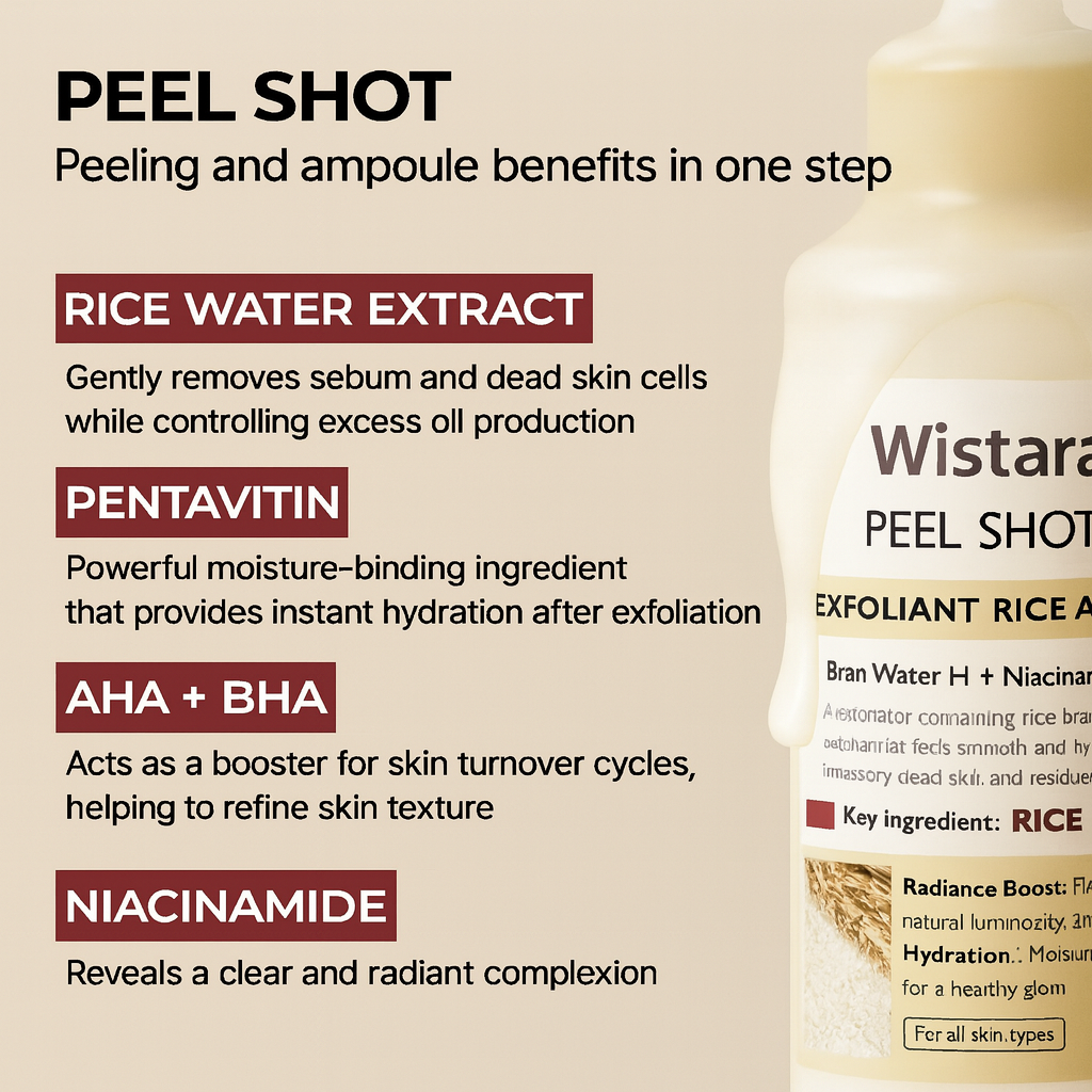 Rice Exfoliating Serum – Hydration & Natural Renewal