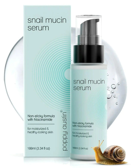 NaturaForge 96% Snail Mucin Serum with Niacinamide for Anti-Aging Hydration